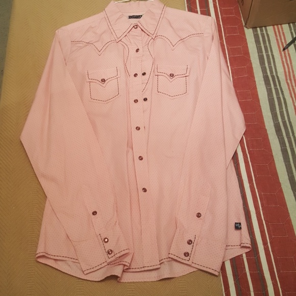 Cruel Girl Tops - Cruel girl pearl snap size large